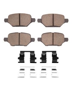 DFC 18-22 Buick Encore Rear 4000 HybriDynamic Brake Pads and Hardware Kit - 4000-2168-01