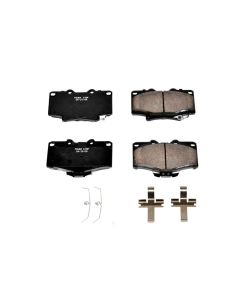 Power Stop 91-95 Toyota 4Runner Front Z17 Evolution Ceramic Brake Pads w/Hardware - 17-611