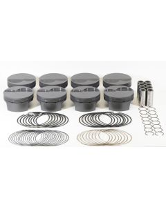 Mahle MS Piston Set SBF 333ci 4.040in Bore 3.25in Stroke 5.4in Rod .927 Pin -6cc 10.0 CR Set of 8 - 930250140