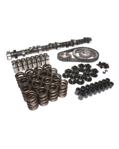 COMP Cams Camshaft Kit for Chevrolet Small Block V8 283-400 1957-1986, Hydraulic Flat Tappet, 268° Duration, 0.480" Lift, Steel Core, Black Finish - K21-223-4