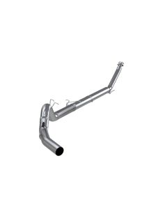 MBRP Aluminized Steel 5" Turbo Back Single Side Exit No Muffler Dodge Ram 2500 | 3500 Cummins 1998-2 - S61120PLM