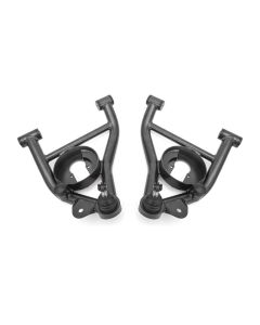 BMR 82-92 F-Body A-arms Lower DOM, Non-adj Delrin Bushings Spring Pocket - Black Hammertone - AAL331H