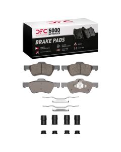 DFC 05-12 Ford Escape Front 5000 Advanced Ceramic Brake Pads and Hardware Kit - 1551-1047-01