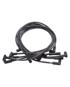 Edelbrock Spark Plug Wire Set SBC 78-86 V8 Hei 500 Ohm Resistance Black (Set of 8) - 22703
