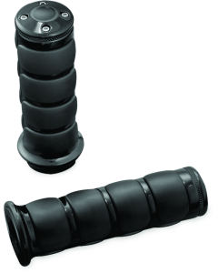 Sportbike Black ISO Grips by Kuryakyn - Model 6344