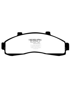 EBC 95-01 Ford Explorer 4.0 2WD Greenstuff Front Brake Pads - DP61199