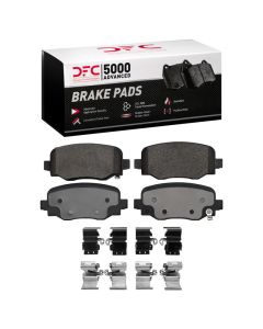 DFC 24-25 Alfa Romeo TONALE Rear 5000 Advanced Low Metallic Brake Pads and Hardware Kit - 1552-1809-01