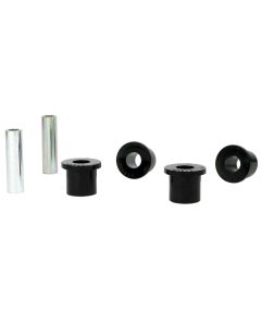 Whiteline Plus 97-05 Nissan Frontier D22 2WD Rear Spring Eye and Shackle Bushing - W71647
