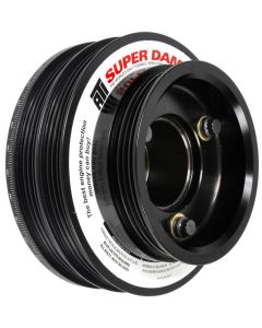 ATI Damper - 5.67in - Alum - (2) 4 Grv - Nissan RB26 - R32 Only - 1Pc - w/Power Steering Pulley - ATI918599