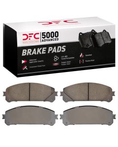 DFC 20-24 Toyota Avalon Front 5000 Advanced Low Metallic Brake Pads - 1552-1324-00