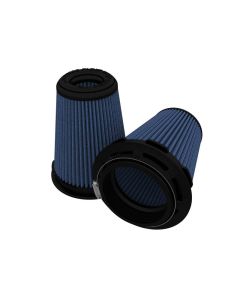 aFe Magnum FLOW Pro 5R Air Filters 3.5in F x 5in B x 3.5in T (Inverted) x 6in H (Pair) - 20-91202RM