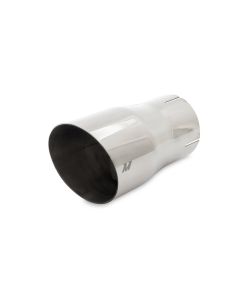 Mishimoto Clamo-On Single Wall Exhaust Tip 5in Outlet - Polished - MMEXH-TIP-SWP