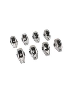 COMP Cams High Energy Aluminum Rocker Arms for Small Block Ford 289-302 1962-1996, 1.6 Ratio, Natural Finish, Shaft Mount - 17043-8