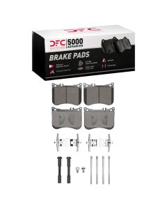 DFC 13-23 Mercedes-Benz SL400 Front 5000 Advanced Low Metallic Brake Pads and Hardware Kit - 1551-1688-01