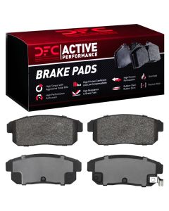 DFC 04-11 Mazda RX-8 Rear Active Performance Pads - Low Metallic - 1115-1008-00