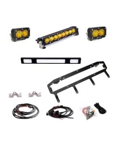 Baja Designs 2025 Toyota 4Runner TRD 10in Pro S2 Pro Grille Light Replacement Kit - Amber - 448294