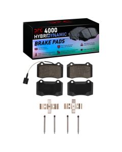 DFC 14-22 Maserati Ghibli Rear 4000 HybriDynamic Brake Pads and Hardware Kit - 4000-1270-01