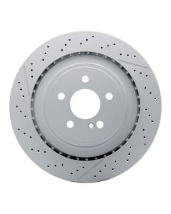 DFC 10-18 Mercedes-Benz E63 AMG S Rear Drilled and Slotted Hi-Carbon Alloy Geomet Coated Rotor - 930-63094