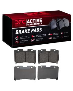 DFC 93-98 Toyota Supra Front Active Performance Pads - Low Metallic - 1115-0629-00