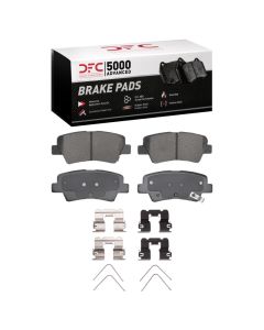 DFC 18-20 Hyundai Elantra GT Rear 5000 Advanced Ceramic Brake Pads and Hardware Kit - 1551-1813-02