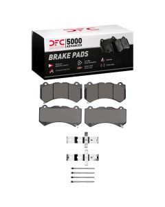 DFC 12-25 Dodge Charger Front 5000 Advanced Low Metallic Brake Pads and Hardware Kit - 1551-1405-02