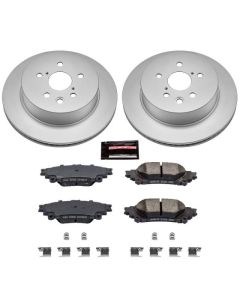Power Stop 14-15 Lexus IS250 Rear Z17 Evolution Geomet Coated Brake Kit (US & Canadian Models Only) - CRK6928