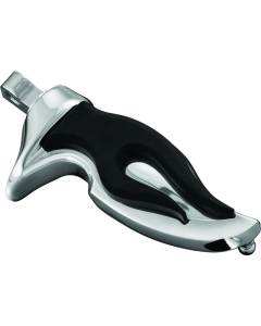 Chrome Kuryakyn Flamin Peg with Male Mount Adapter
