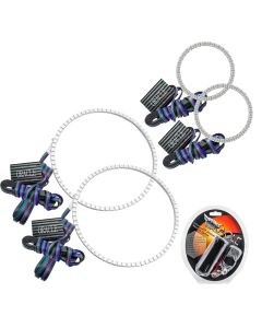 Oracle Harley Street Glide 06-15 LED Halo Kit - ColorSHIFT - 2525-330