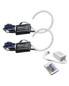 Oracle 18-21 Ford Mustang LED Headlight Halo Kit - ColorSHIFT w/ Simple Controller - 1347-504