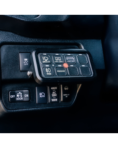 Cali Raised Vehicle Accessory 8 Switch Control System Blue Backlighting - CR2401