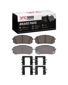 DFC 21-25 Hyundai Elantra Front 5000 Advanced Ceramic Brake Pads and Hardware Kit - 1551-2400-01