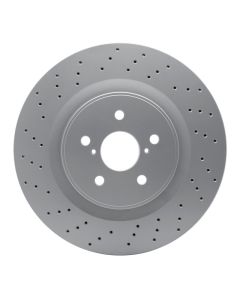 DFC 08-14 Lexus IS F Front Drilled GeoSPEC Coated Rotor - 624-75026