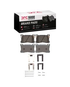 DFC 12-17 Hyundai Equus Front 5000 Advanced Ceramic Brake Pads and Hardware Kit - 1551-1576-01