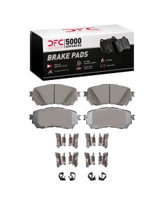 DFC 14-21 Mazda 6 Front 5000 Advanced Ceramic Brake Pads and Hardware Kit - 1551-1711-01