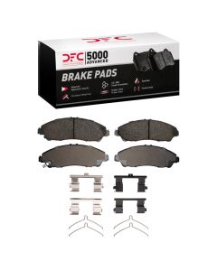 DFC 17-20 Acura MDX Front 5000 Advanced Ceramic Brake Pads and Hardware Kit - 1551-1723-02