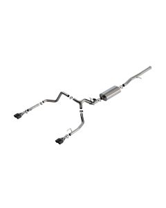 Borla 2024 Chevy Silverado 1500 6.2L V8 Touring Catback Exhaust w/ Simulator - CF Black Anodized - 140991CFBA