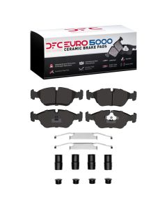 DFC 82-91 BMW M3 Front Euro 5000 Ceramic Brake Pads and Hardware Kit - 1600-0253-01
