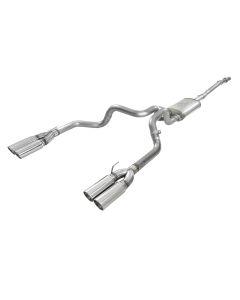aFe Vulcan Series 3in 304SS Exhaust Cat-Back Exh w/ Pol Tips 2019 GM Silverado / Sierra 1500 V8-5.3L - 49-34105-P