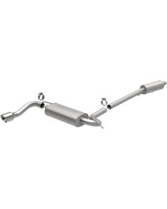 MagnaFlow 10-13 GMC Terrain L4 2.4L Single Straight D/S Rear Exit Stainless Cat Back Perf Exhaust - 15110