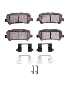 DFC 15-20 Chevrolet Colorado Rear 4000 HybriDynamic Brake Pads and Hardware Kit - 4000-1806-01