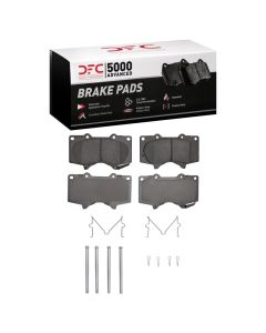 DFC 00-25 JAC Frison Front 5000 Advanced Ceramic Brake Pads and Hardware Kit - 1551-0976-01