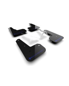 Stylish RAL UR Black Flap with Blue Logo - RALL-MF129