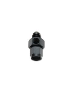 Anodized Black -4AN Union Adapter with 1/8 NPT Port