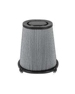 aFe QUANTUM Intake Rplcmnt Air Filter (5-1/2x4-1/4)IN F x(8-1/2x7-1/4)IN B x(5-3/4x4-1/2)IN T x9IN H - 21-90105