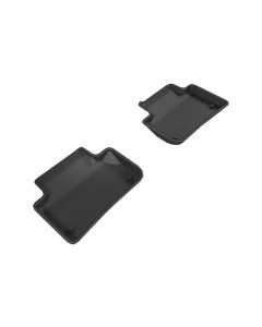 3D MAXpider 2018-2020 Audi Q5 Kagu 2nd Row Floormats - Black - L1AD04721509