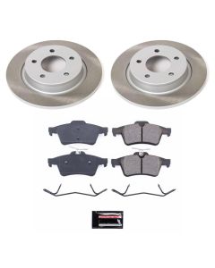 Power Stop 04-13 Mazda 3 Rear Semi-Coated Rotor Kit - SC129