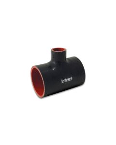 Vibrant Performance T-Hose Coupler, Hose I.D. 2.50" Overall Length: 4" Branch I.D. 1- VIBR-19689