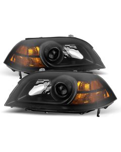 xTune Acura Mdx 2004-2006 Crystal Headlights Black HD-JH-AMDX04-AM-BK - 9026195