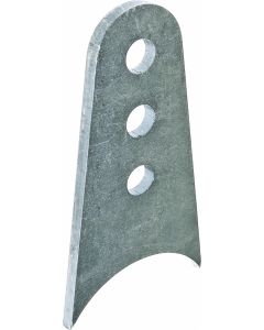 RockJock Antirock Sway Bar Universal End Link Axle Bracket Steel 3-Hole Weld-On - CE-9901G