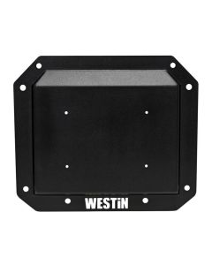 Westin 21-25 Ford Bronco (Excl. Sport) Spare Tire Delete Plate - Tex. Blk - 59-89055